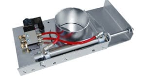 Elektropneumatisches Absperrschieber 24V