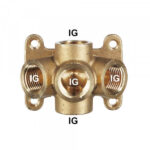 Verteiler, G1/2", 5 Anschlüsse