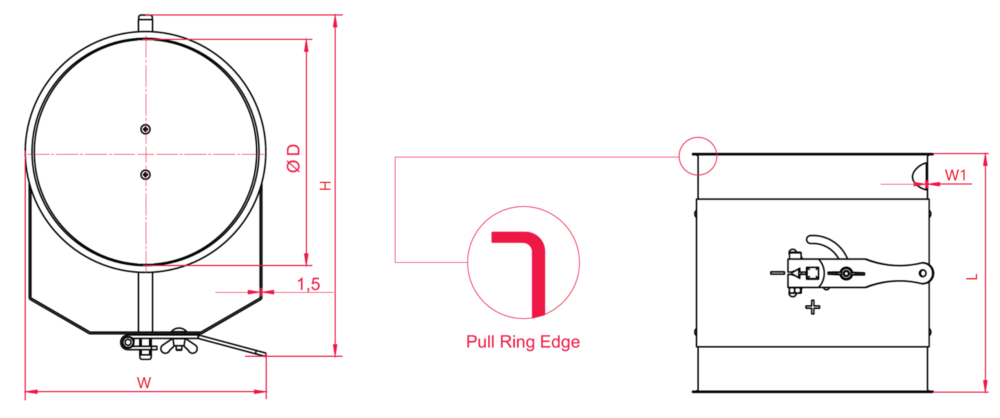 Manual Throttle Valve