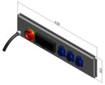 Power Strip for Industrial Grinding Table