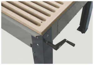Hydraulic Height Adjustment System for Industrial Grinding Table