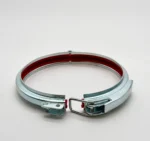 Collier de serrage rapide à levier avec caoutchouc PVC