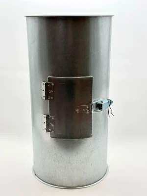 Tuyau en acier galvanisé 500 mm avec porte d’accès