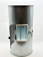 Tuyau en acier galvanisé 500 mm avec porte d’accès