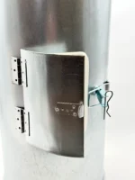 Tuyau en acier galvanisé 500 mm avec porte d’accès