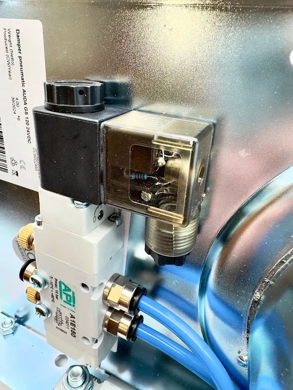 Valvola a Saracinesca Elettropneumatica 24V/230V