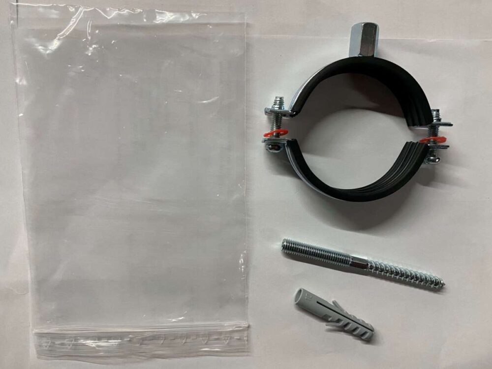 Wall Pipe Clamp Set DN 100