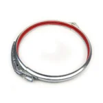 Collier de serrage rapide à levier avec caoutchouc PVC