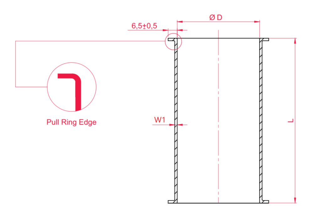 Flenged Tube
